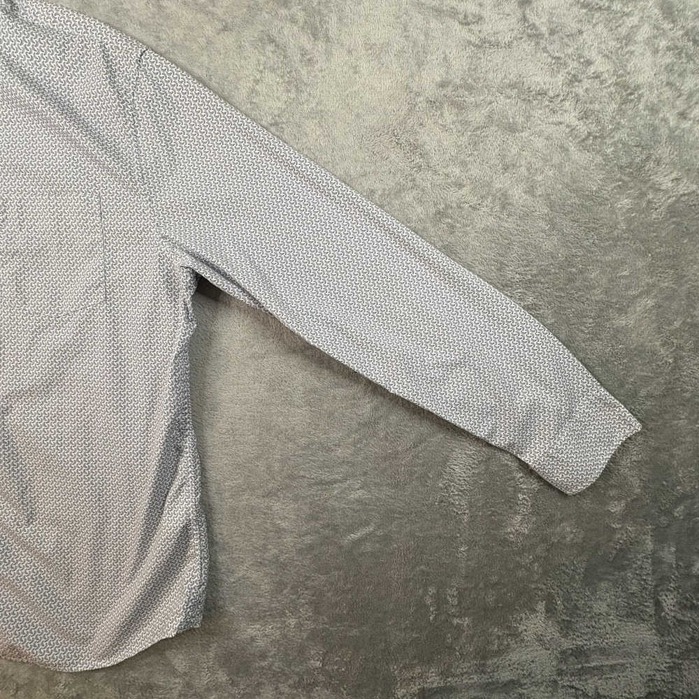Banana Republic Luxe Poplin Men's XL Slim Fit Black & White Banana Print SEE DES - Picture 11 of 16